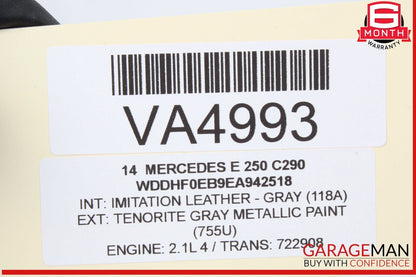 08-18 Mercedes W212 E250 CLS550 Front Right Side Door Control Module OEM