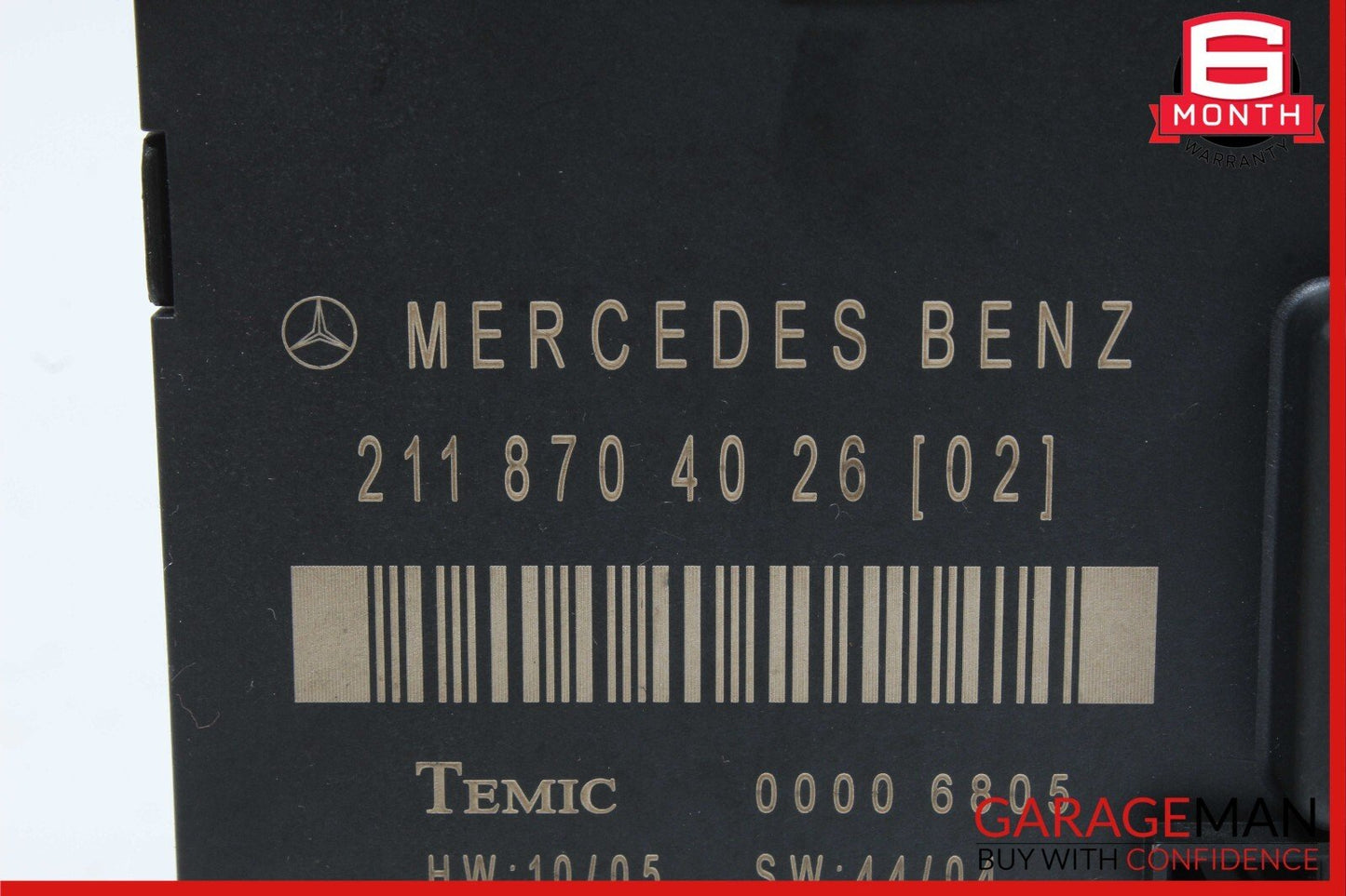 03-09 Mercedes W211 E350 E320 E63 AMG Rear Left Driver Side Door Control Module