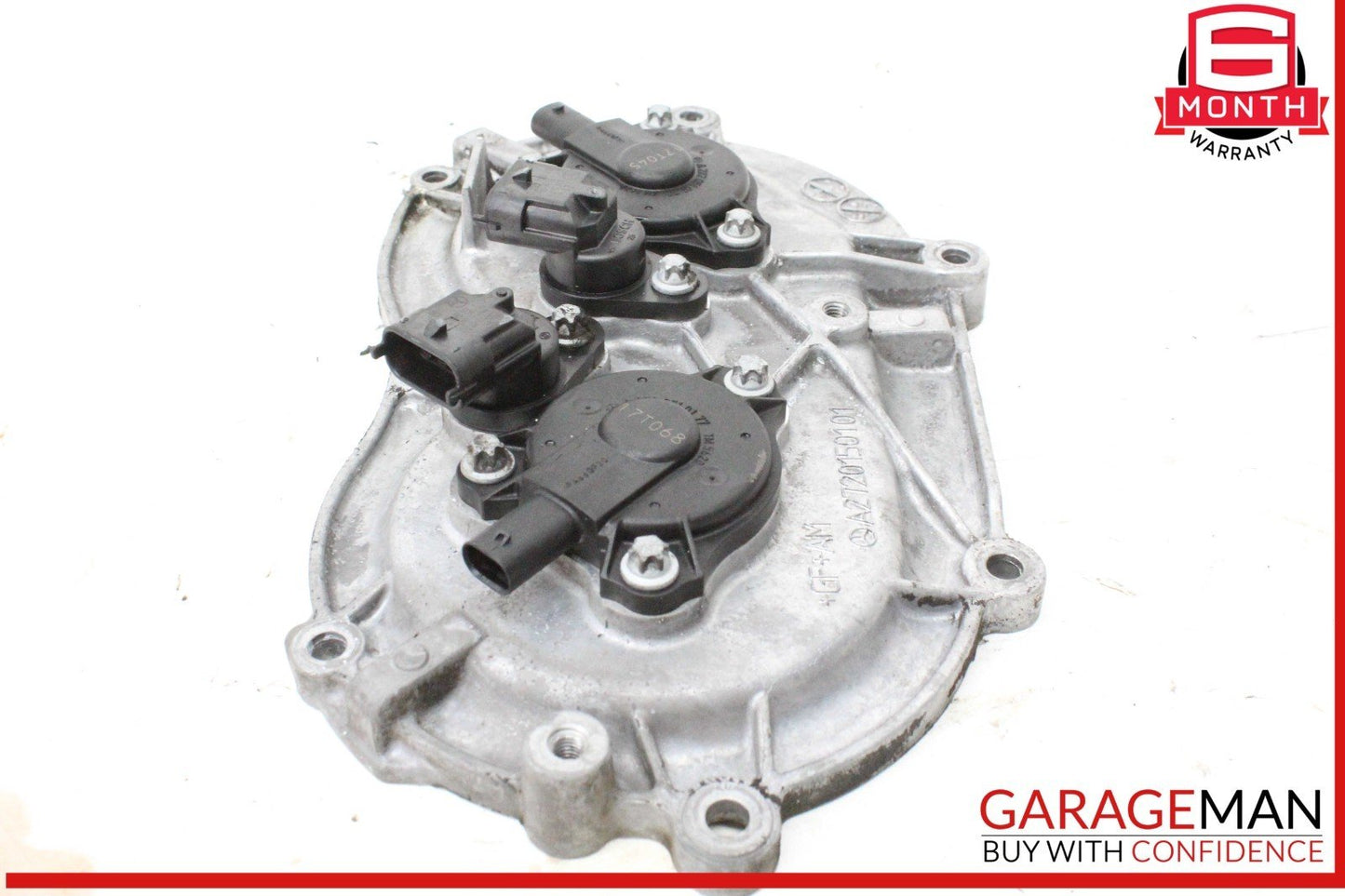 05-13 Mercedes W164 ML350 4MATIC Front Right Engine Timing Chain Cover Plate OEM