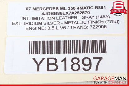 06-12 Mercedes W164 GL450 ML350 Gas Throttle Accelerator Pedal 1643000004 OEM