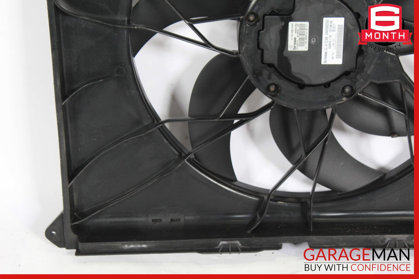 06-13 Mercedes W251 R500 ML350 Engine Cooling Fan Motor Assembly OEM