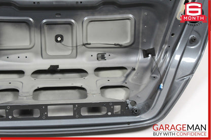 07-13 Mercedes W221 S550 S63 AMG Rear Trunk Lid Deck Shell Panel Cover Flintgray