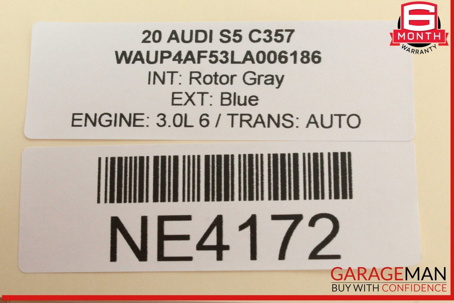 17-24 Audi S5 Front Right Passenger Side Lower Suspension Control Arm 8W0407156A