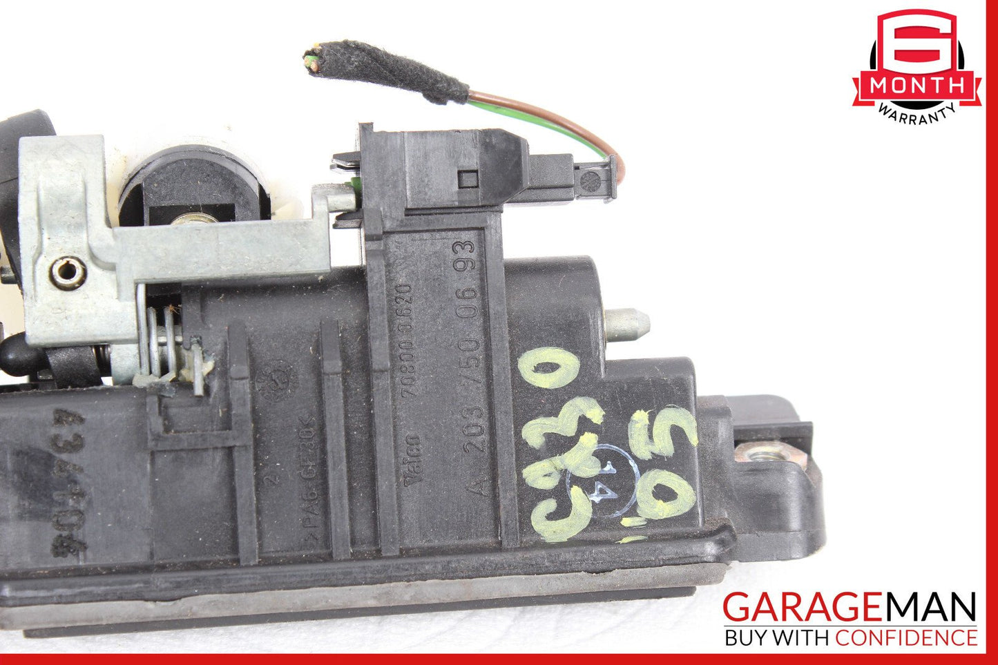01-09 Mercedes C230 CLS500 E55 CLK63 AMG Trunk Lid Cylinder Lock Latch Handle