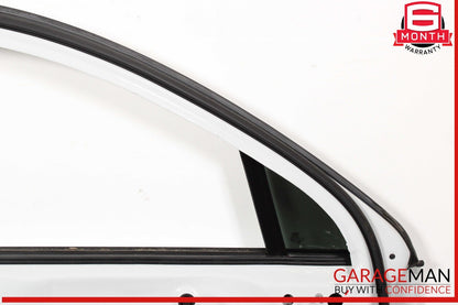 17-19 Audi Q7 Front Left Driver Side Door Shell White OEM