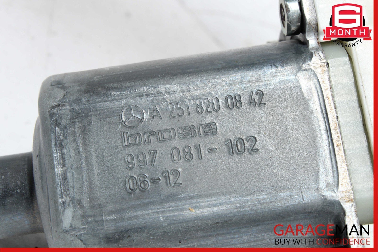 06-13 Mercedes X164 GL450 ML350 R350 Front Right Side Window Regulator Motor OEM