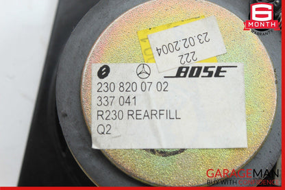 03-08 Mercedes R230 SL500 SL55 AMG Rear Right & Left Audio Speaker Bose OEM