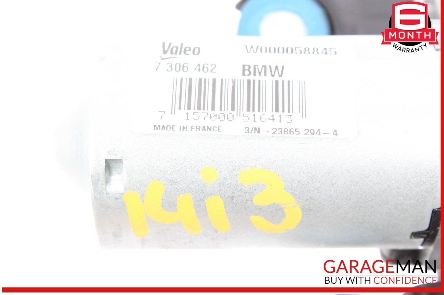 14-21 BMW i3 I01 Hybrid Rear Back Window Wiper Motor 7306462 OEM