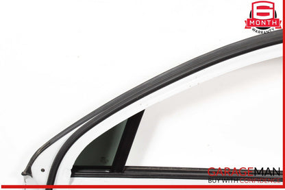 17-19 Audi Q7 Front Right Passenger Side Door Shell White OEM