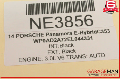 10-16 Porsche Panamera 970 E-Hybrid Dashboard Electronic Parking Switch OEM