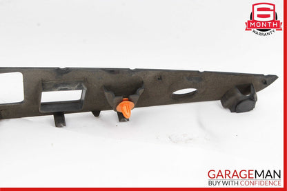 10-13 Mercedes W212 E400 E350 E63 AMG Sedan Trunk Lid Tailgate Handle Trim Black