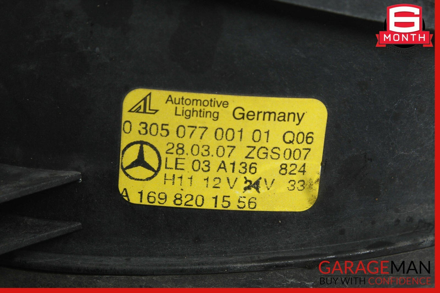 07-09 Mercedes E350 GL320 CLK350 Front Left Side Foglight Fog Light Lamp
