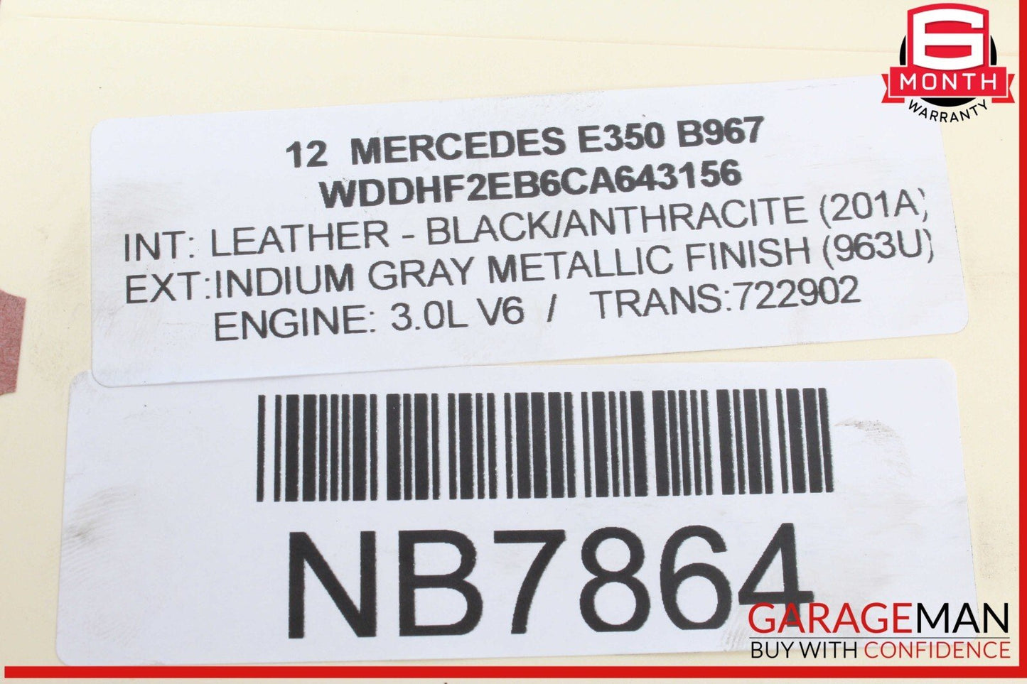 10-16 Mercedes W212 E350 E400 E550 Front Right Top Upper Control Arm RWD OEM