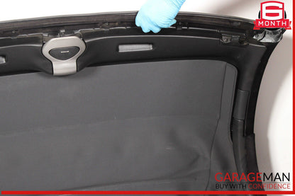 05-08 Porsche Boxster 987 Rear Convertible Soft Top Roof Glass Assembly Black