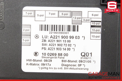 07-13 Mercedes W221 S500 S550 Rear Right or Left Side Door Control Module Unit