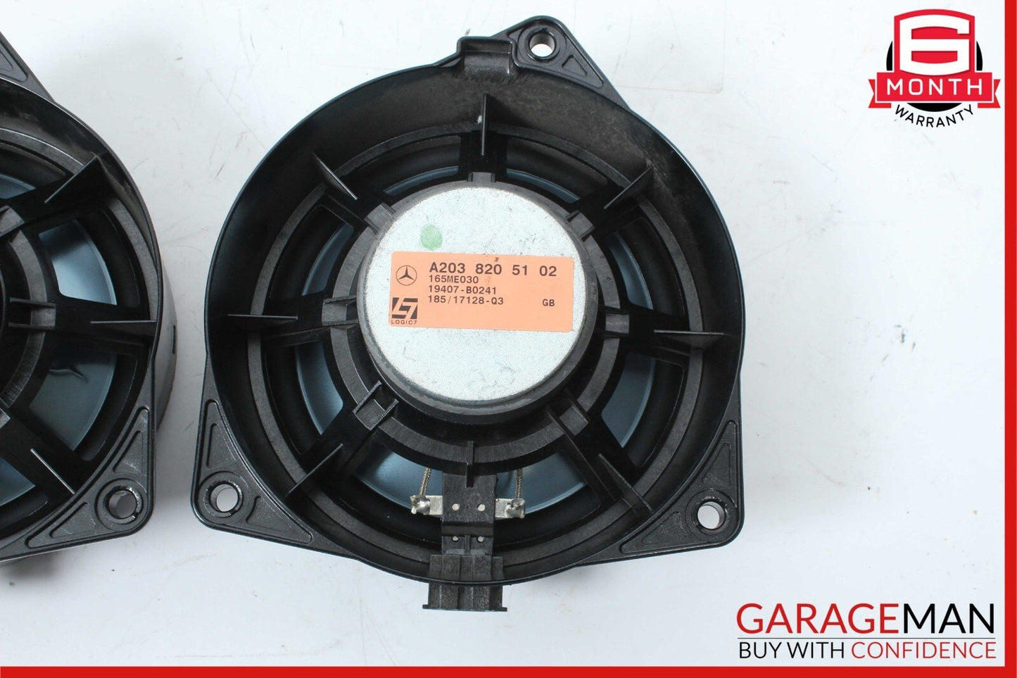 03-09 Mercedes W209 CLK350 C230 Front Right & Left Door Audio Sound Speaker Set