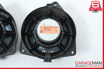 03-09 Mercedes W209 CLK350 C230 Front Right & Left Door Audio Sound Speaker Set