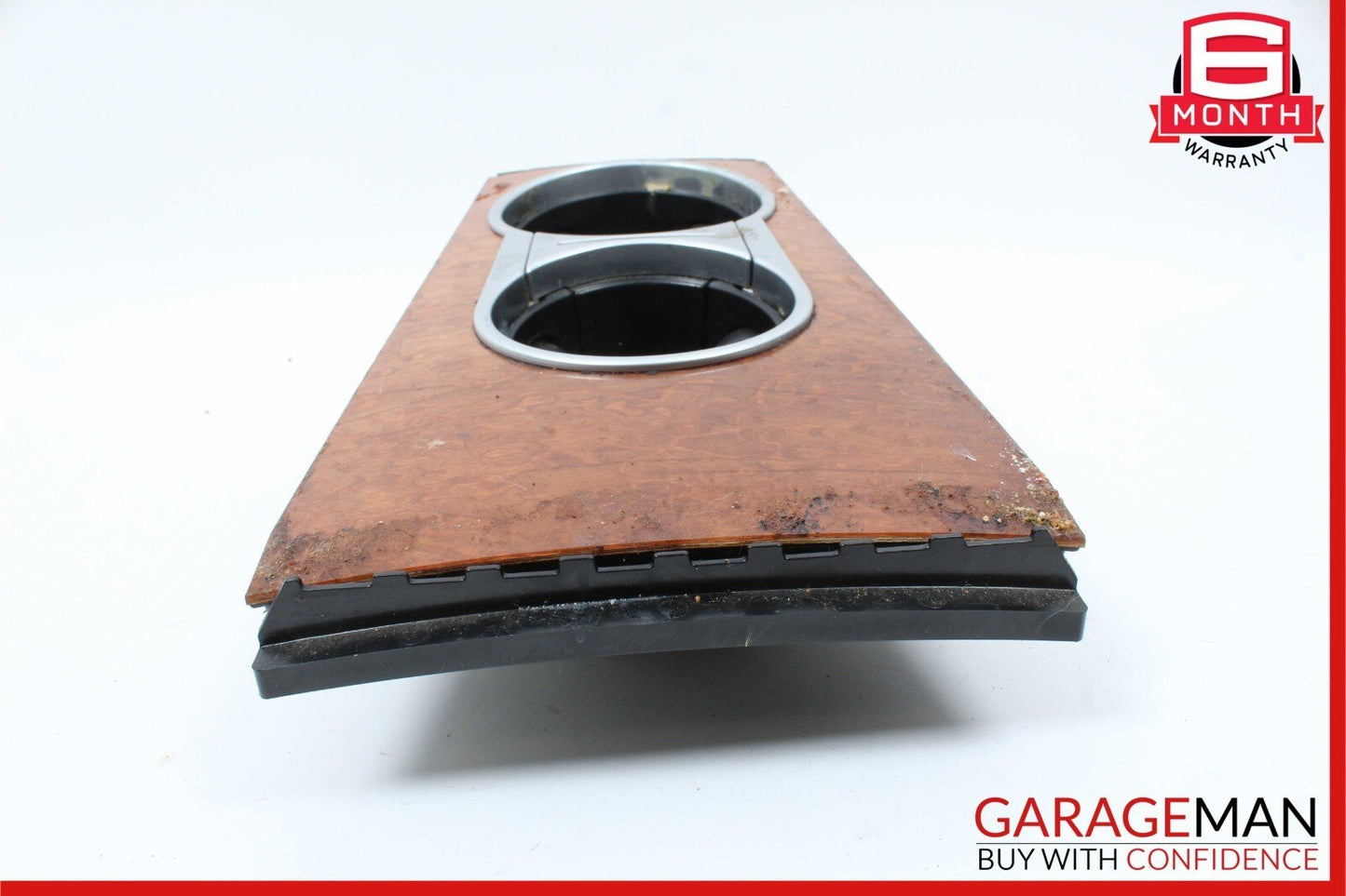 06-12 Mercedes W164 ML350 GL450 Center Console Cup Holder Compartment Wood OEM