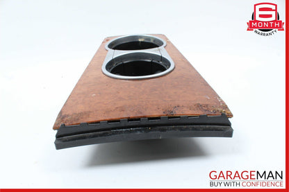 06-12 Mercedes W164 ML350 GL450 Center Console Cup Holder Compartment Wood OEM