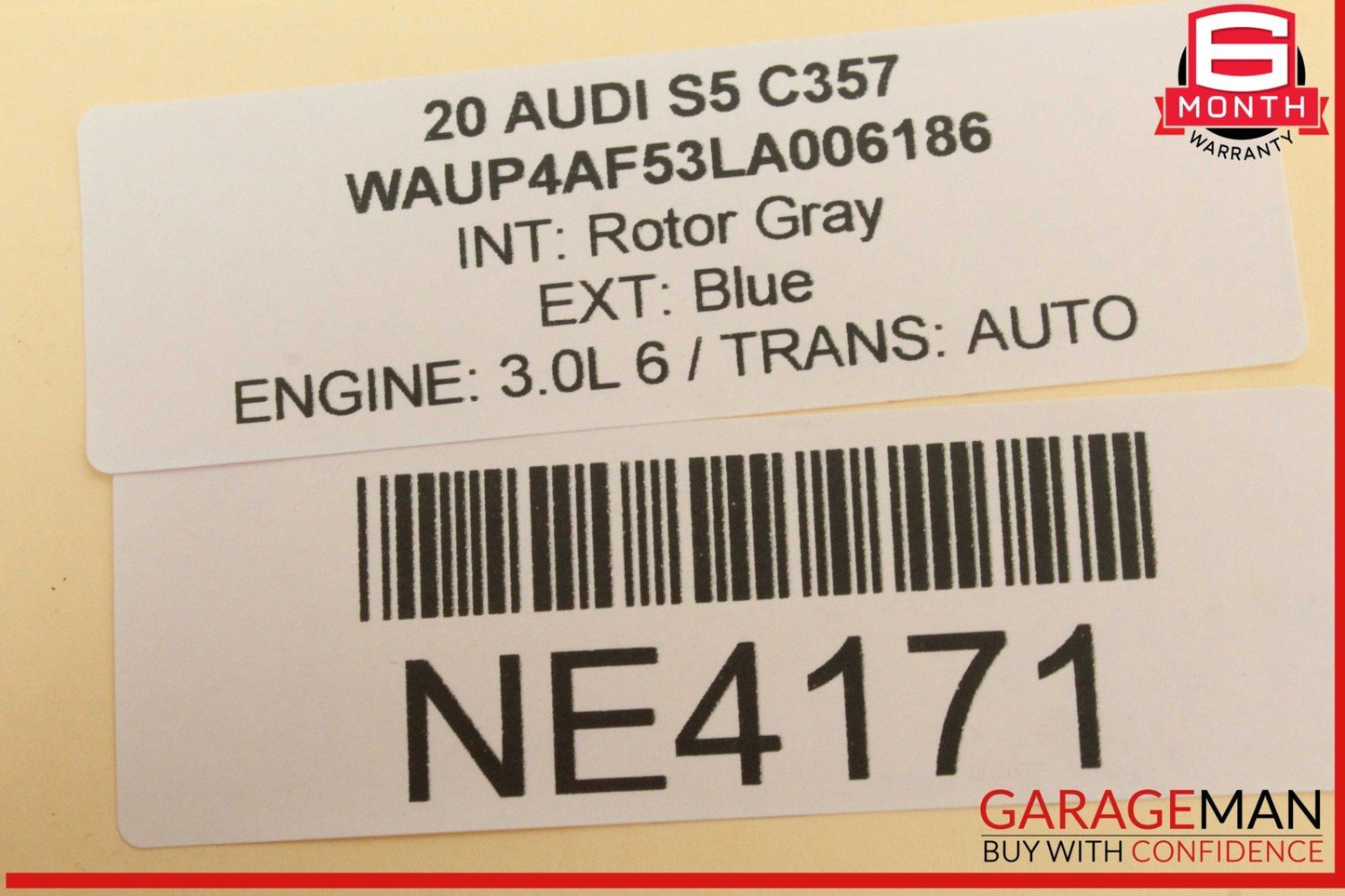 17-24 Audi S5 Front Left Driver Side Lower Suspension Control Arm 8W0407155A OEM