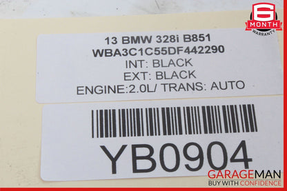 12-18 BMW F30 328i 528i Front Right Passenger Side Exterior Door Handle Assy OEM