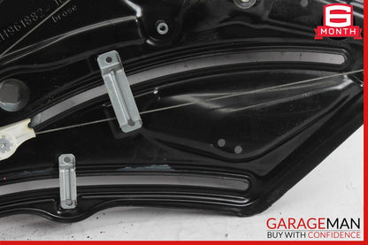 10-17 Mercedes W207 E350 Coupe Rear Right Door Window Regulator Frame w/o Motor