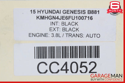 15-16 Hyundai Genesis Front Axle Differential Carrier OEM