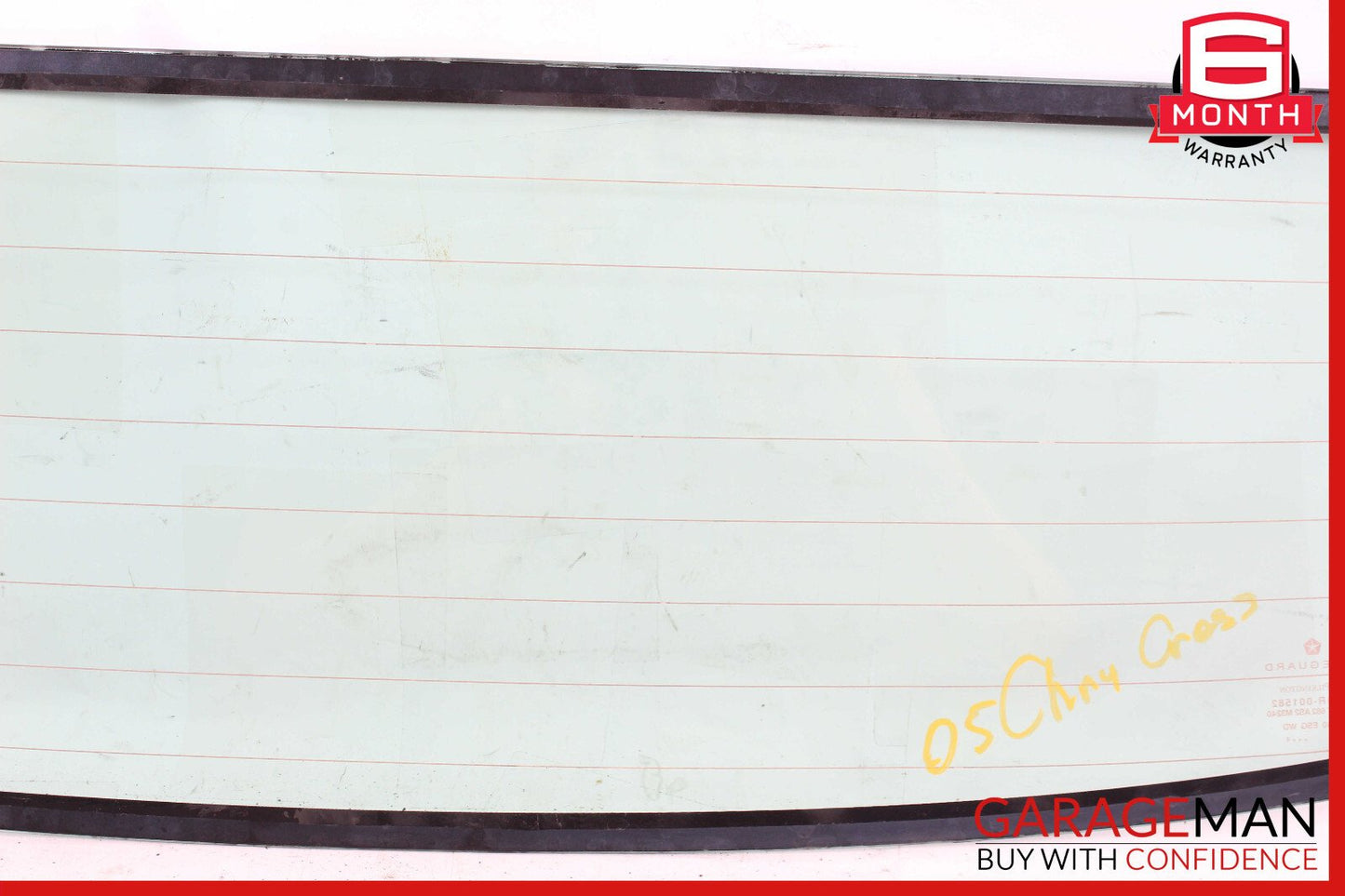 05-08 Chrysler Crossfire Convertible Rear Windshield Glass OEM