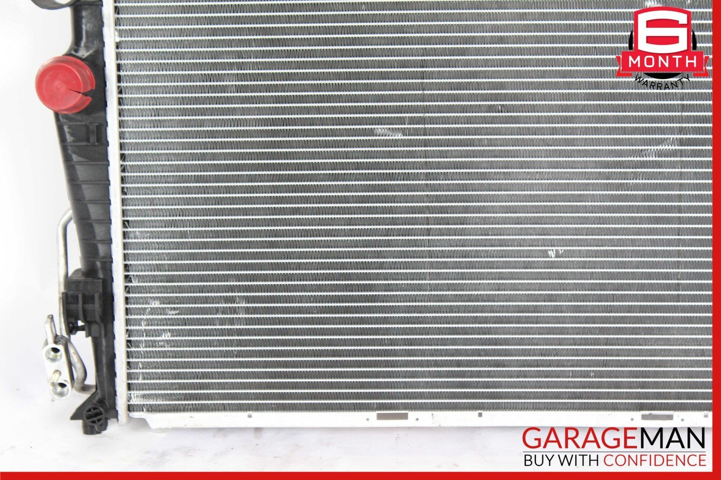 03-08 Mercedes R230 SL500 Engine Radiator A/C AC Air Condenser Oil Cooler Assy
