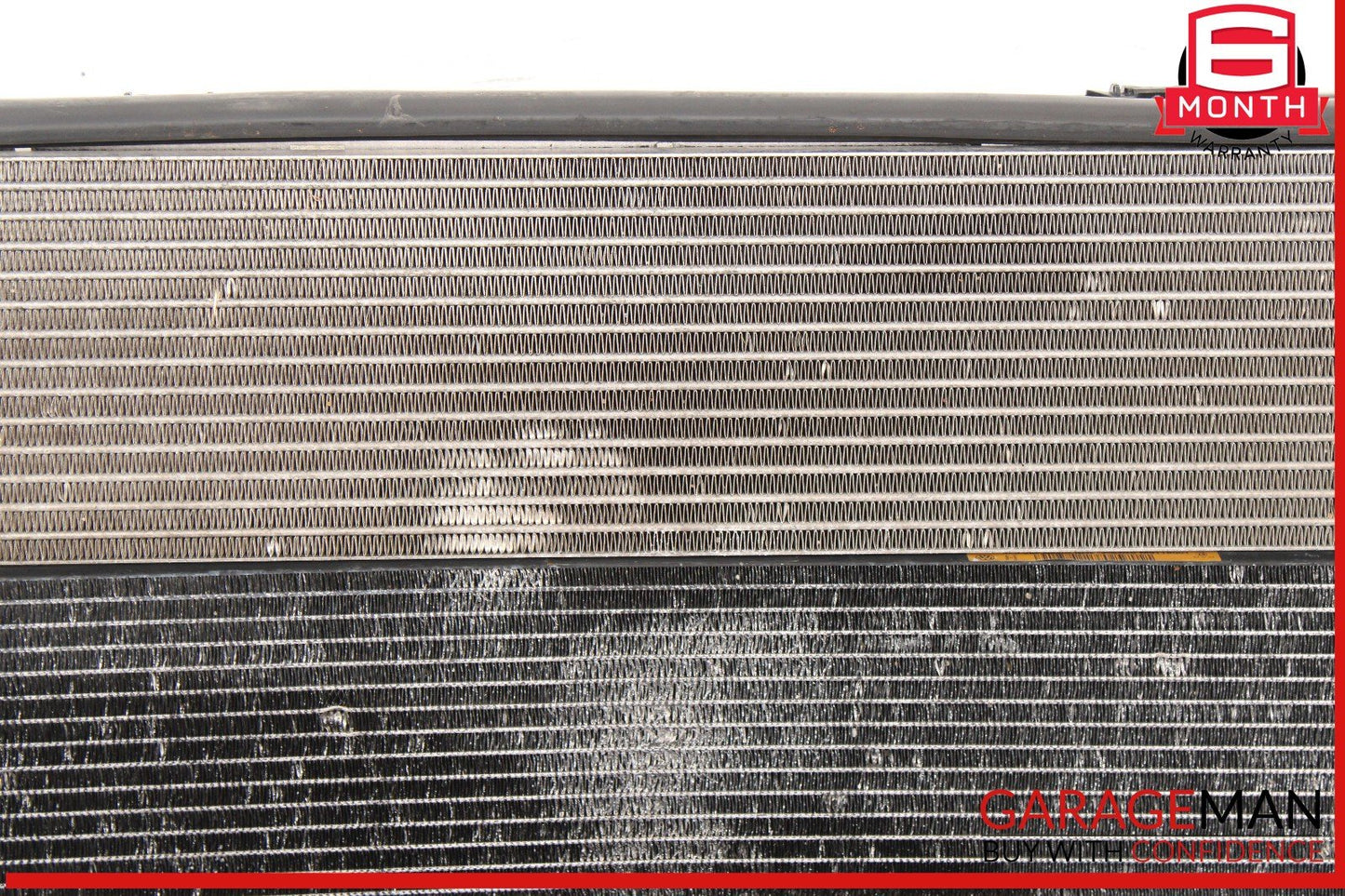 08-10 Porsche Cayenne 957 Engine Coolant Radiator w/ Oil Cooler Assembly OEM