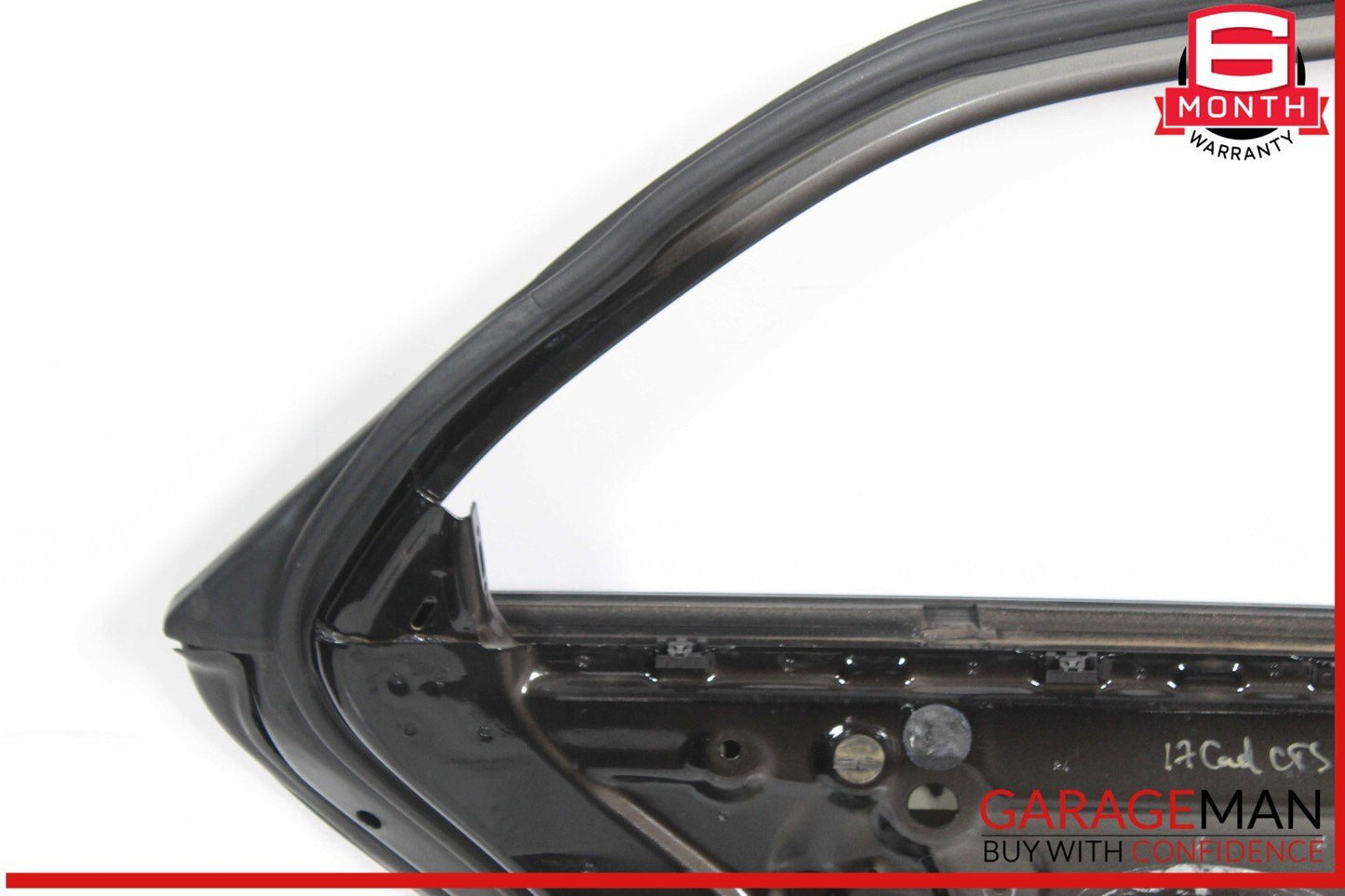 14-19 Cadillac CTS Rear Left Driver Side Exterior Door Shell Panel Black OEM