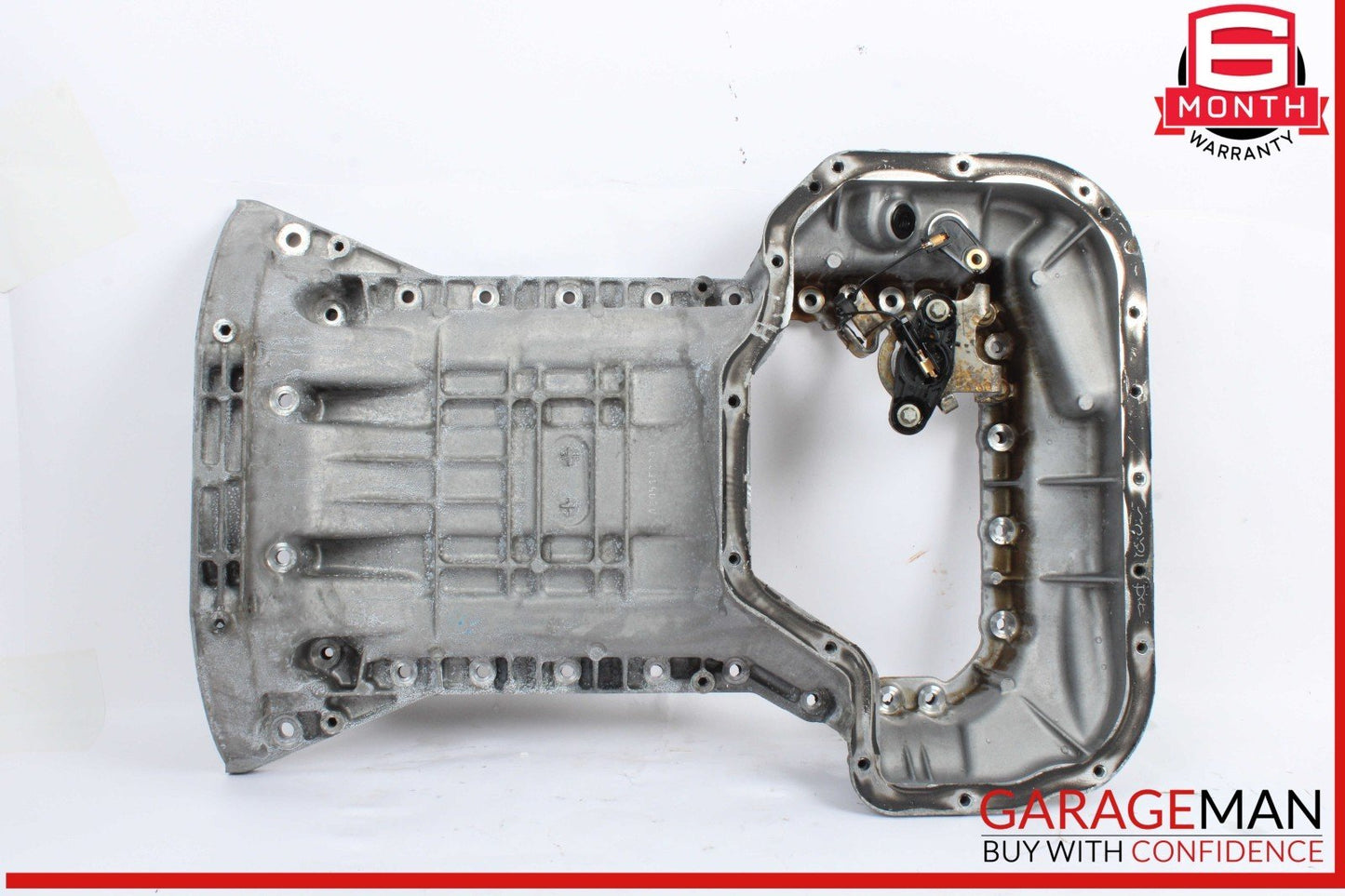 06-13 Mercedes W221 S400 Hybrid Engine Upper Oil Sump Baffle Pan 2720142002 OEM