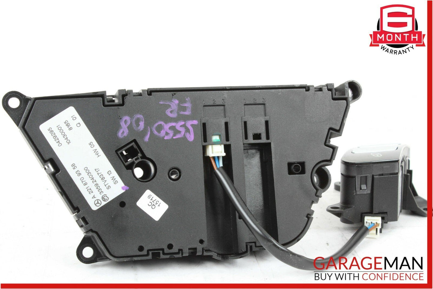 07-13 Mercedes W221 S400 S550 CL600 Front Right Side Seat Control Switch Set OEM