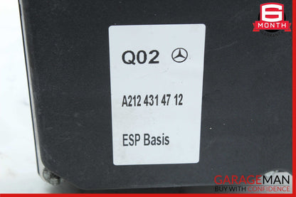 10-13 Mercedes W212 E350 E500 ABS Anti Lock Pump Brake Module ESP 2124314712 OEM