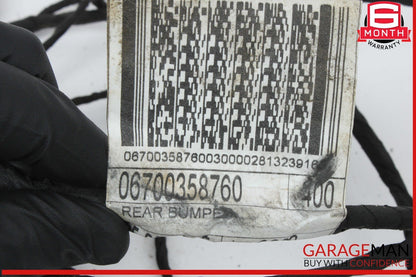 14-17 Maserati Ghibli Rear Park Assist Wire Harness w/ Sensors 06700358760 OEM