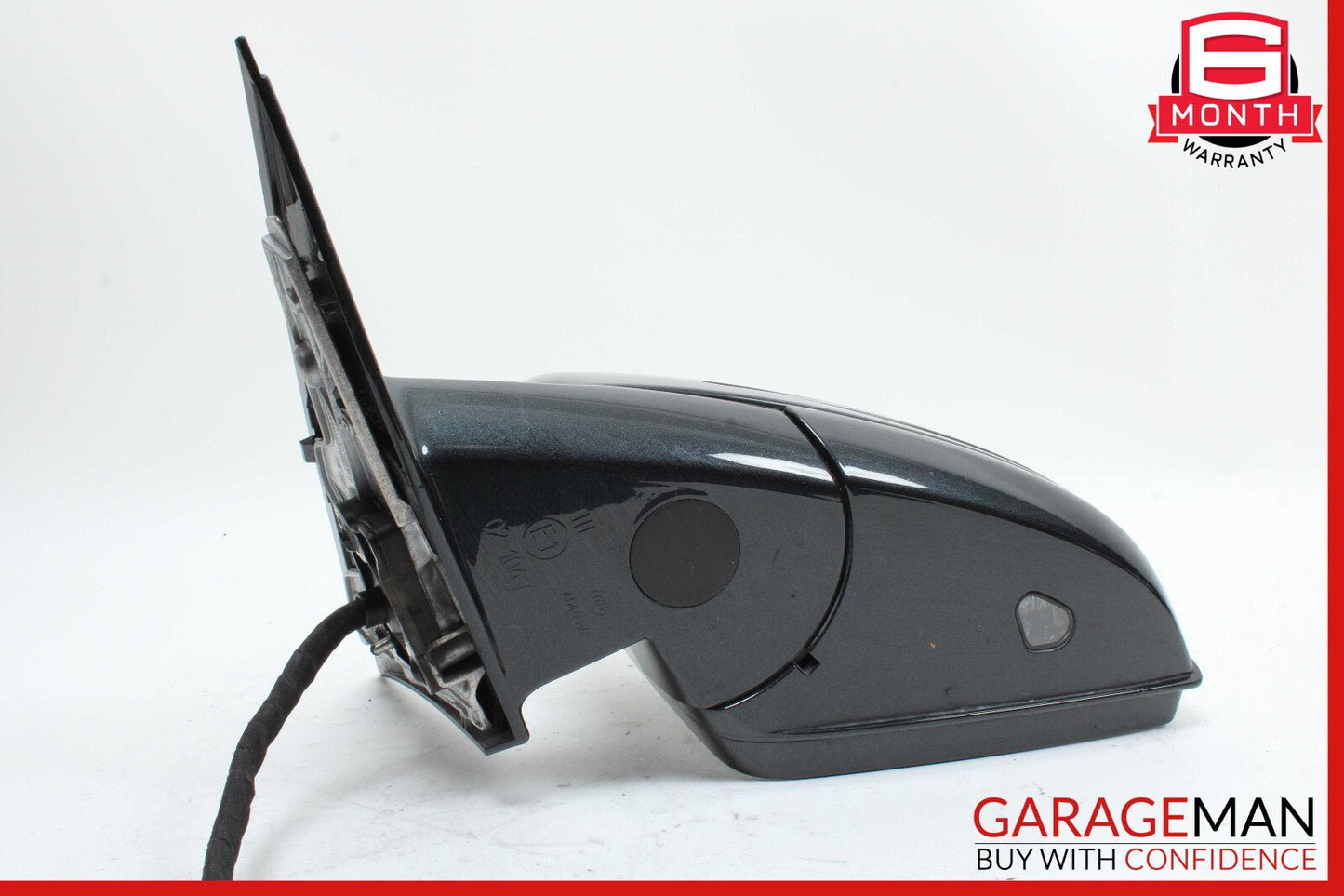 10-13 Mercedes W221 S550 S600 Front Left Side Mirror Door Rear View Black