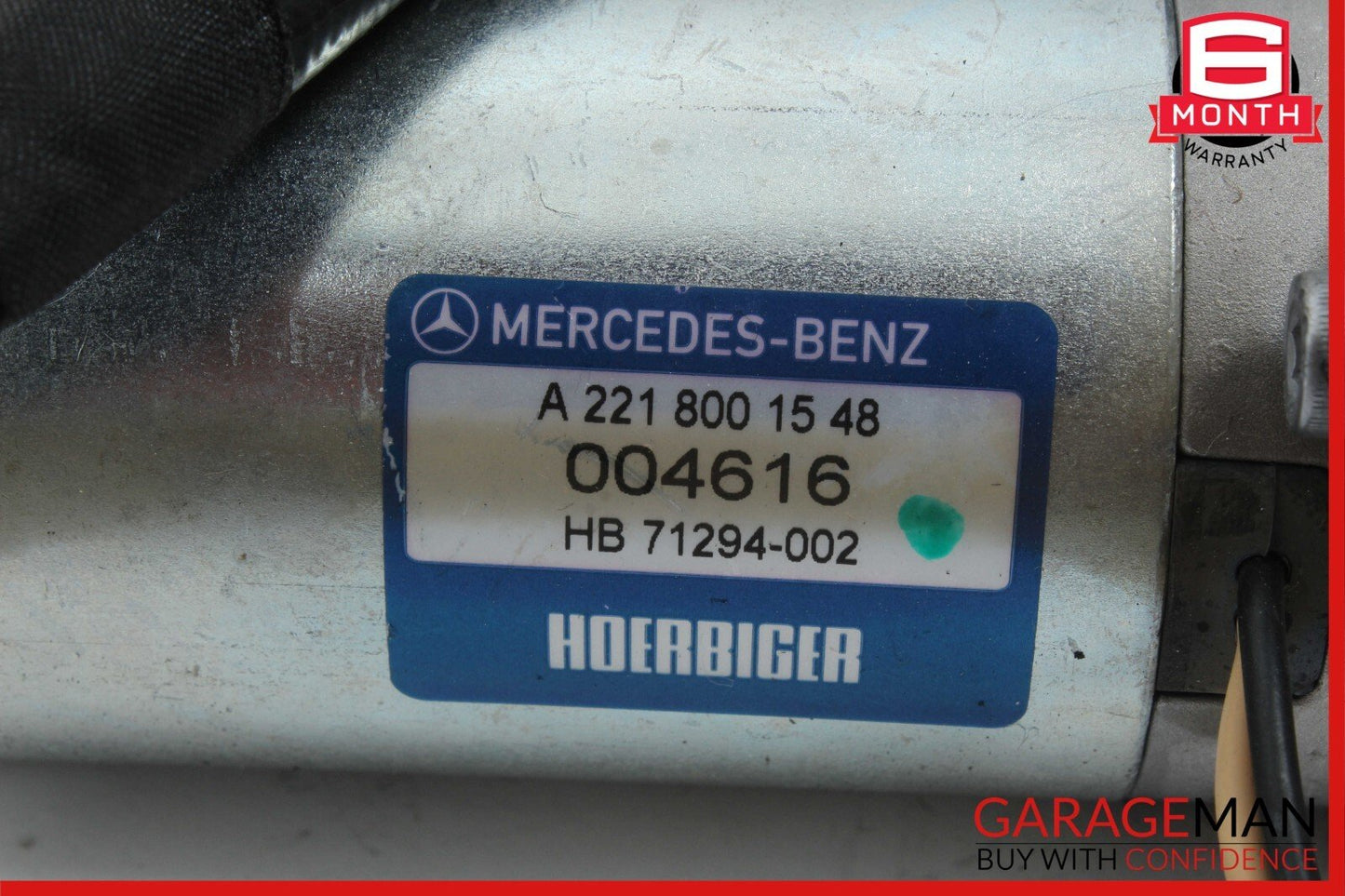 07-13 Mercedes W221 S550 S63 AMG Trunk Locking Hydraulic Pull Down Pump Assembly