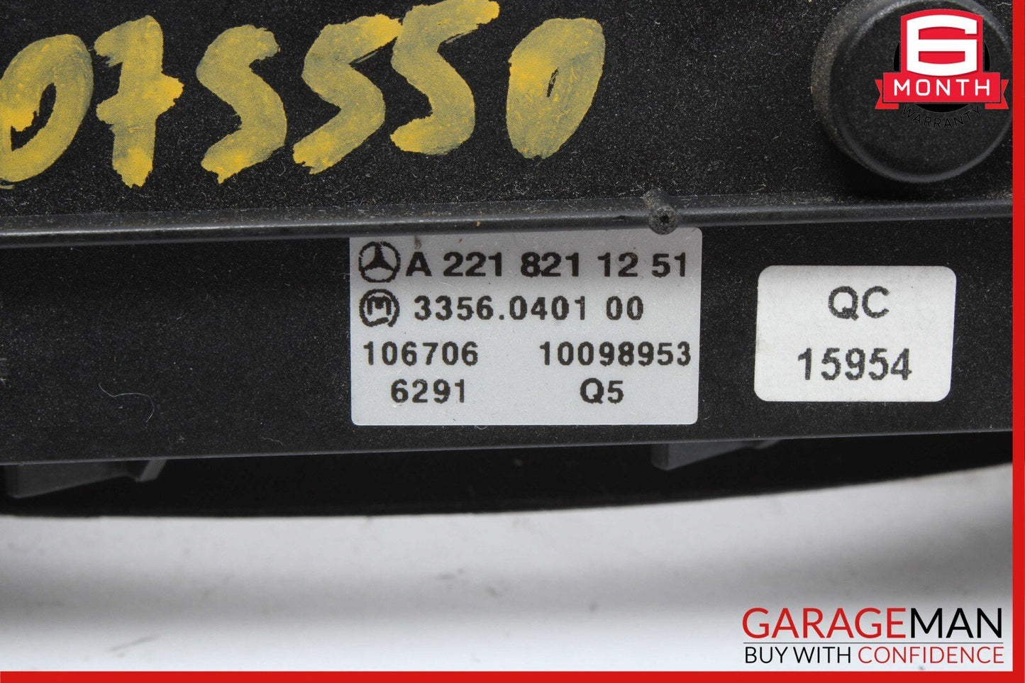 07-13 Mercedes W221 S550 CL550 S500 Instrument Cluster Dash Control Switch OEM