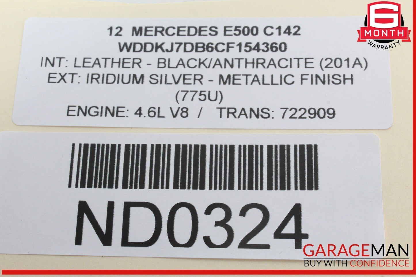 10-18 Mercedes W212 E550 Front Left Side Seat Control Module 1729007500 OEM