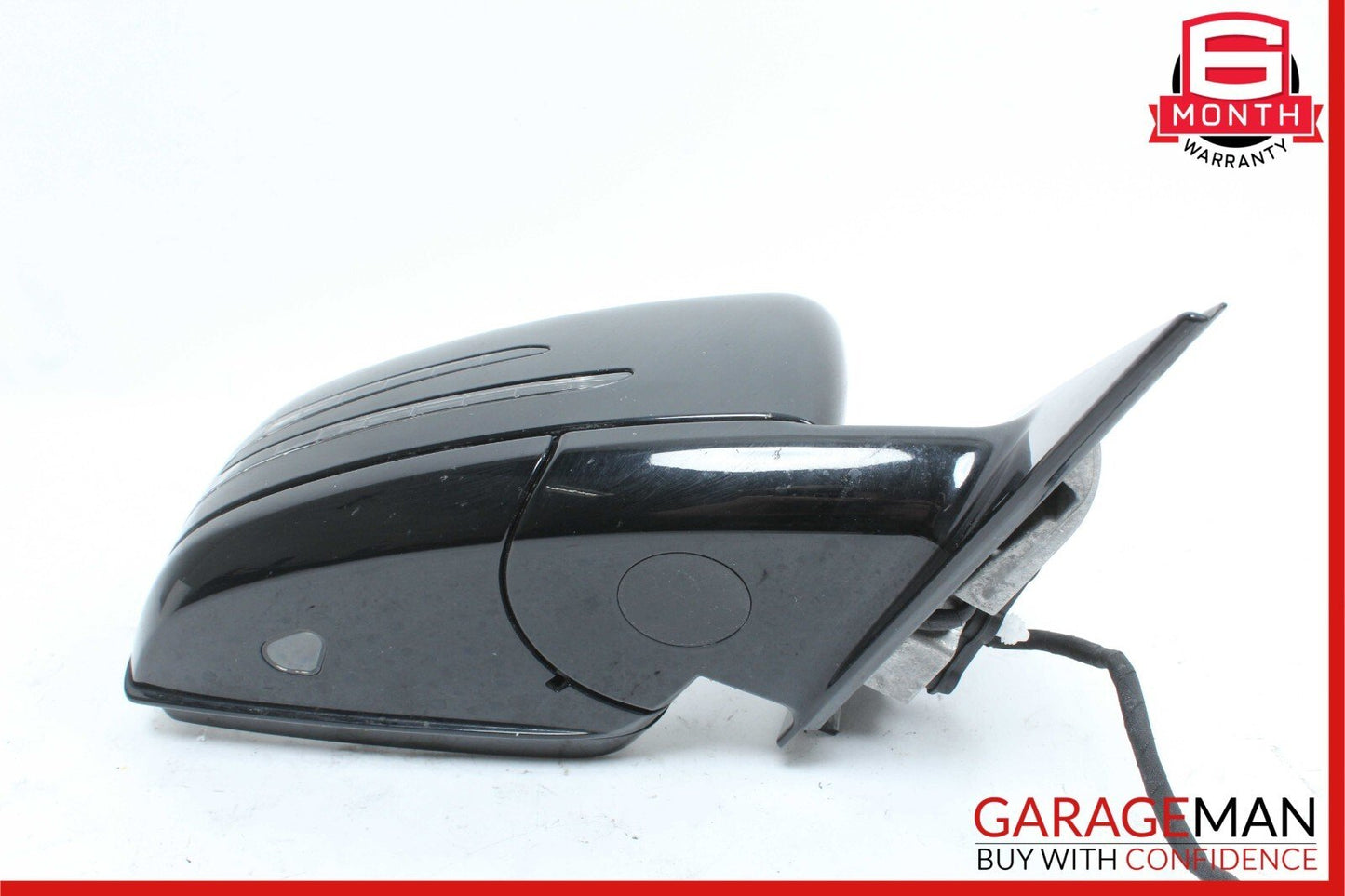 10-13 Mercedes W212 E350 E550 Front Right Side Door Rear View Mirror Black OEM