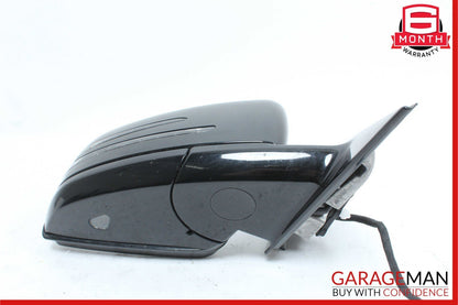 10-13 Mercedes W212 E350 E550 Front Right Side Door Rear View Mirror Black OEM