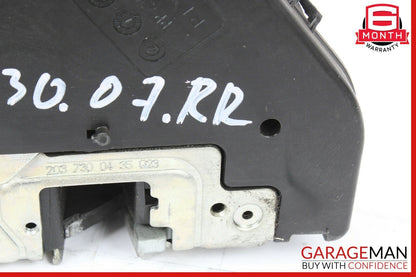 01-07 Mercedes W203 C230 C55 AMG Rear Right Passenger Door Lock Latch Actuator