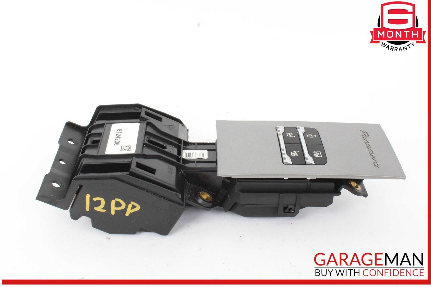 10-13 Porsche Panamera 970 Rear Seat Heater Door Lock Switch Control Panel OEM
