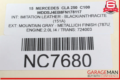 14-20 Mercedes W117 CLA250 Rear Left / Right Side Suspension Lower Control Arm