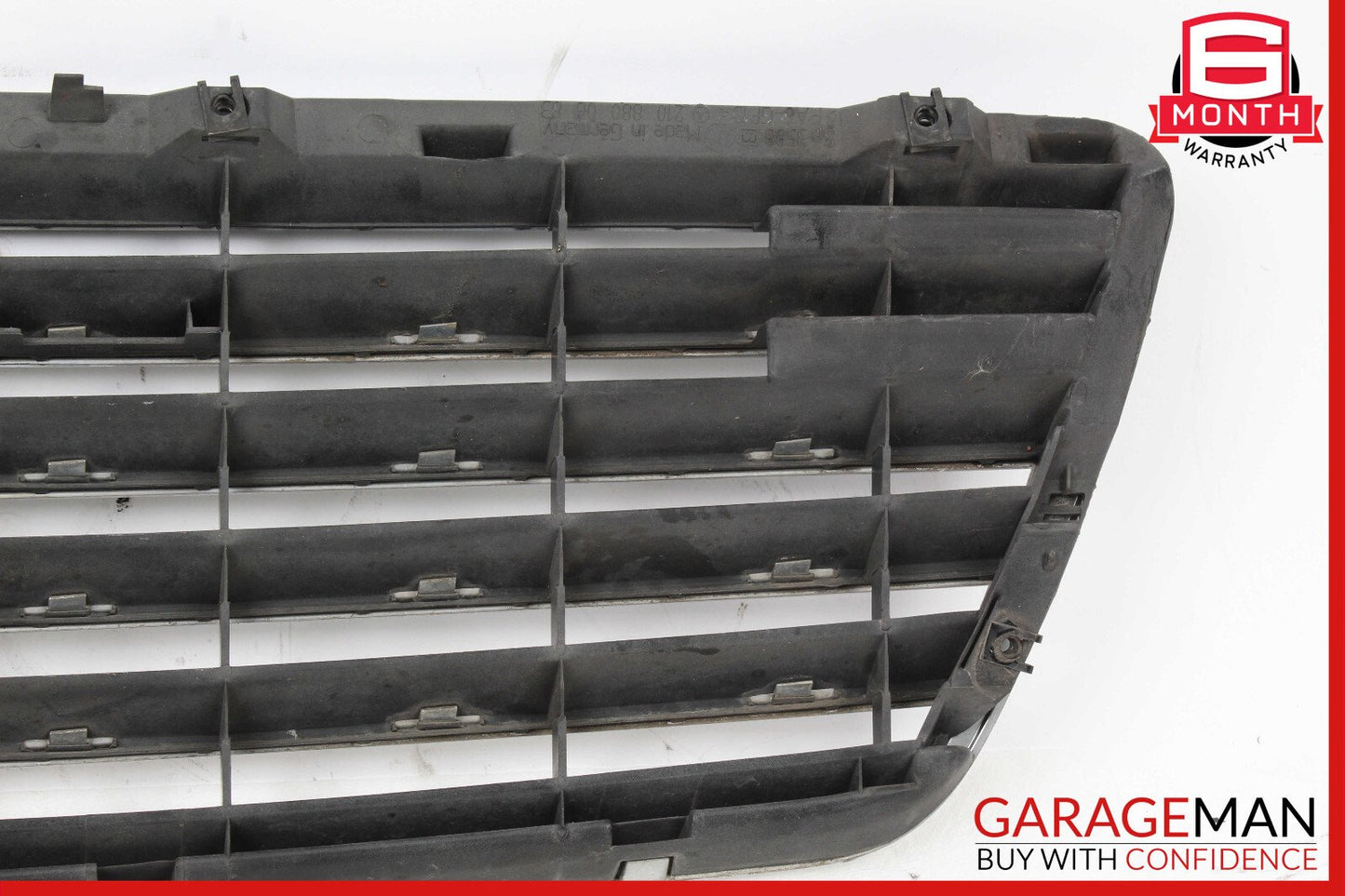 00-03 Mercedes W210 E320 E55 AMG Front Hood Radiator Trim Cover Grille Chrome