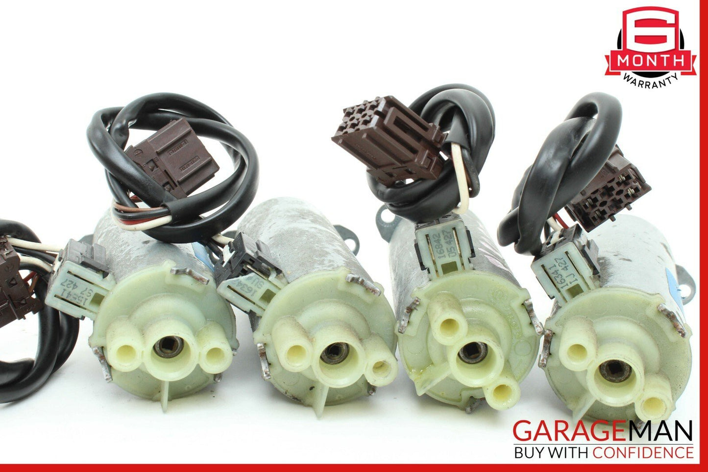 00-06 Mercedes W220 S500 Front Right Passenger Side Seat Track Motor Set of 4 Pc