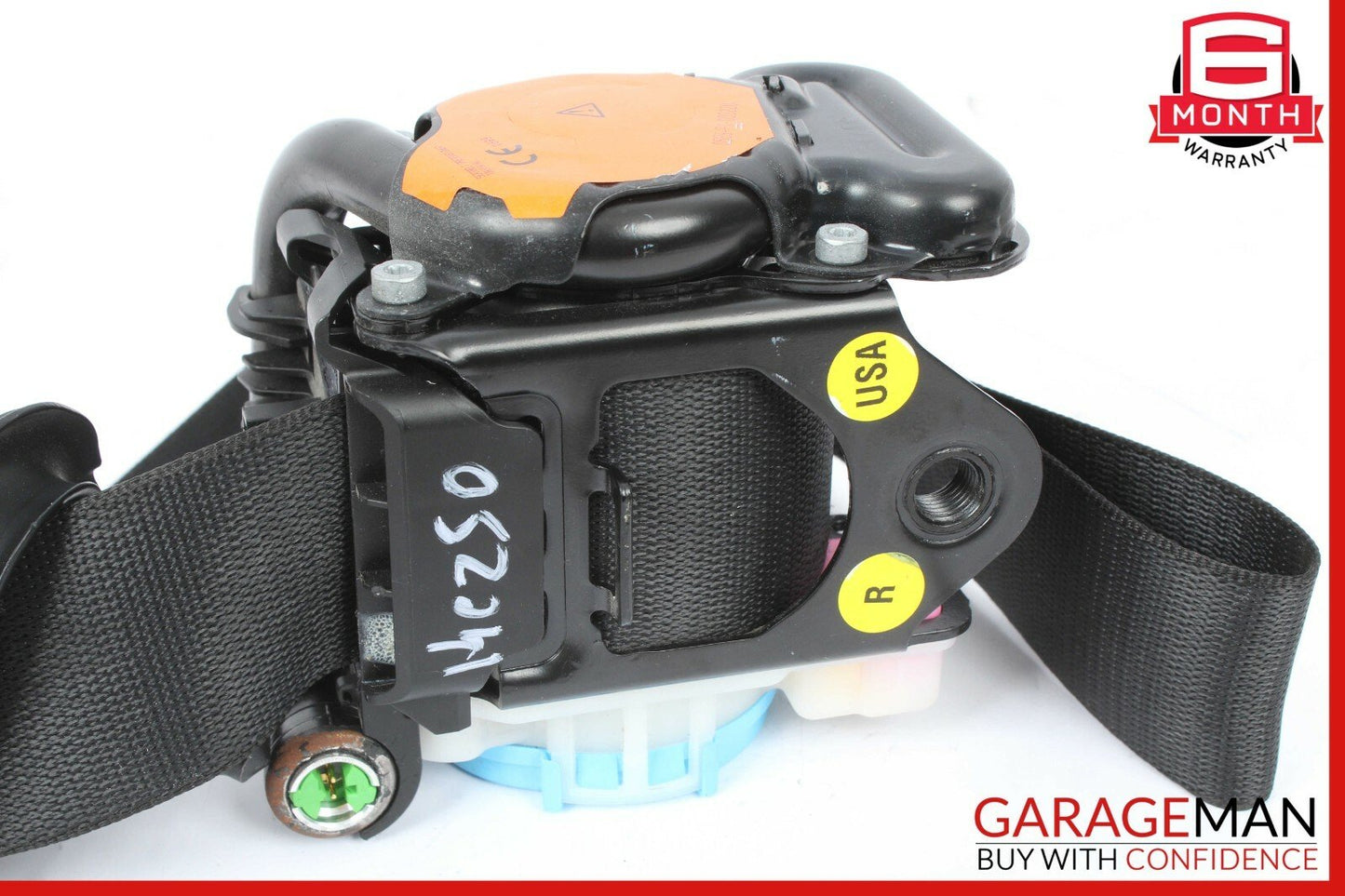 12-14 Mercedes W204 C250 Coupe Front Right Passenger Seat Belt Retractor Black