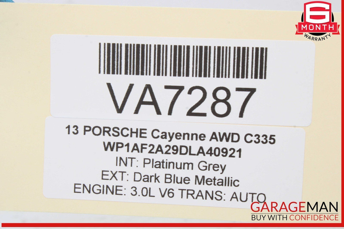 11-14 Porsche Cayenne 958 AWD Park Assist Control Module Unit 7P5919475H OEM