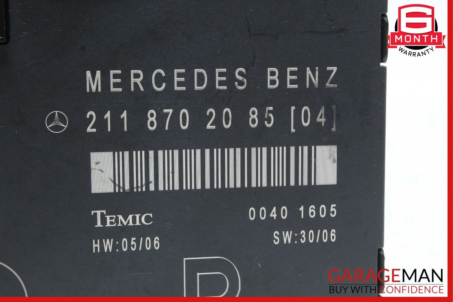 03-09 Mercedes W211 E350 E550 Front Right Passenger Door Control Module OEM