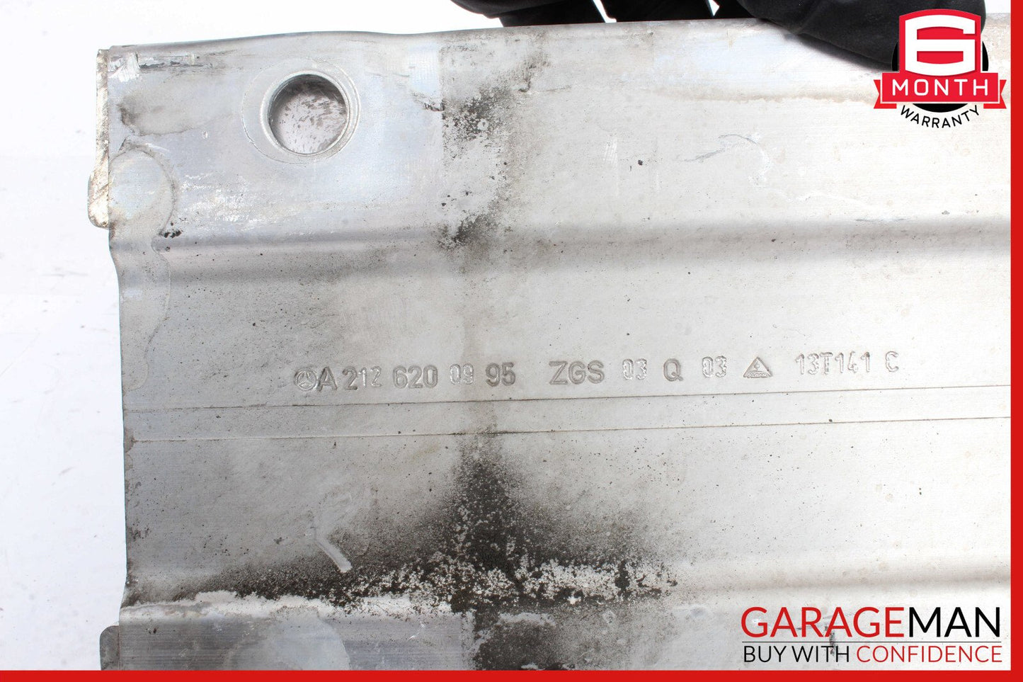 10-18 Mercedes W212 E350 Front Left Absorber Bumper Reinforcement Bracket OEM
